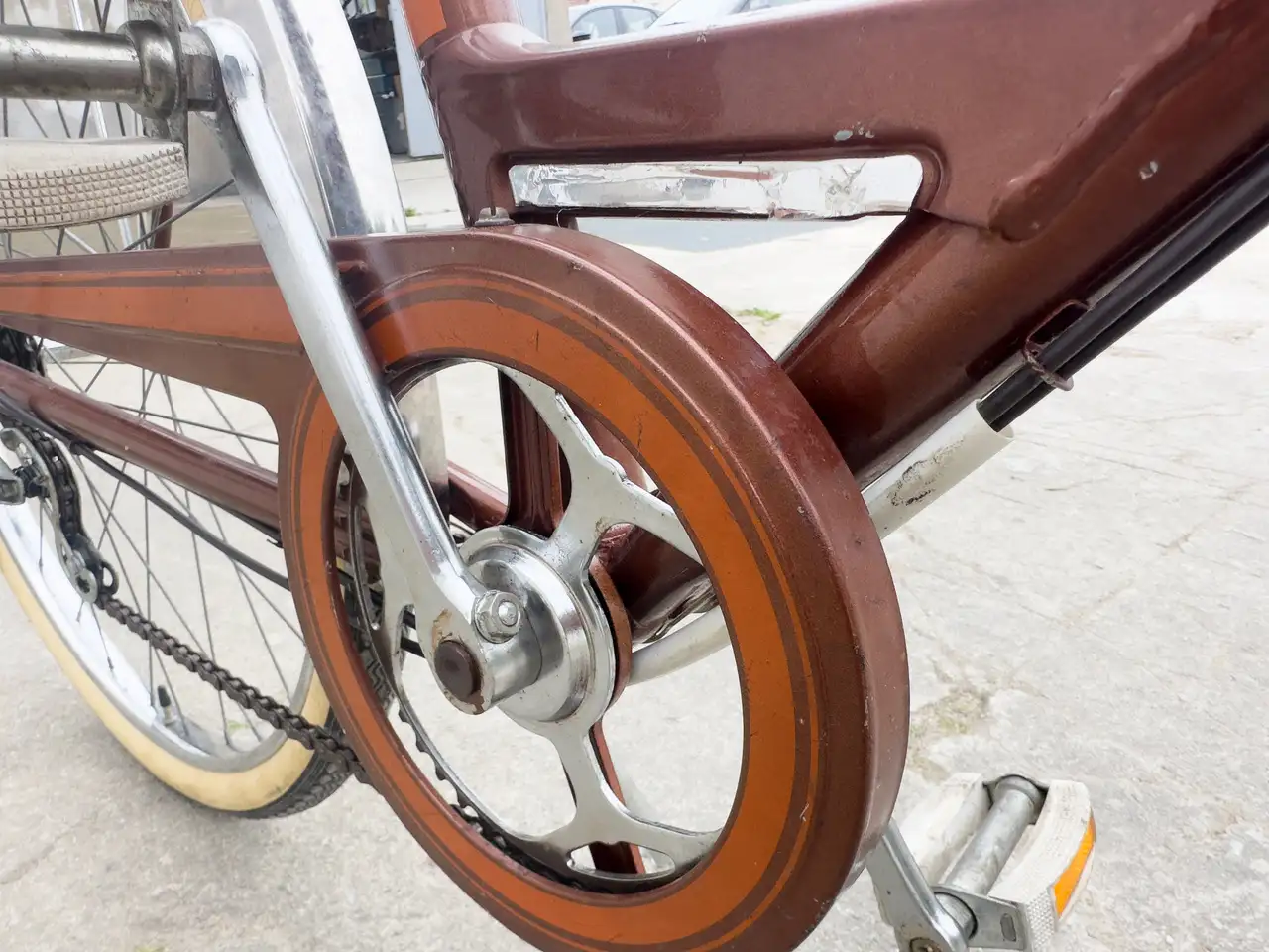 Paire De Pédales Vélo Vintage Motobécane Progress – D'occasion, à Restaurer Ou Pour Déco